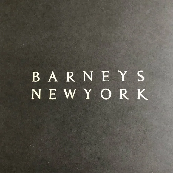 Barneys New York Silk Sandals from Italy in Navy. Size 39, 3.5” Heel. New! - Picture 10 of 13